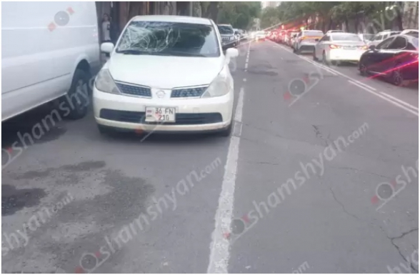 Երևանում 42-ամյա վարորդը «Nissan Tiida»-ով վրшերթի է ենթարկել 30-ամյա հետիոտնի. վերջինը տեղափոխվել է հիվանդանոց